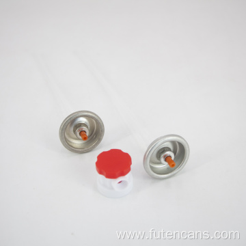 Cleaning spray tinplate can plastic nozzle valve